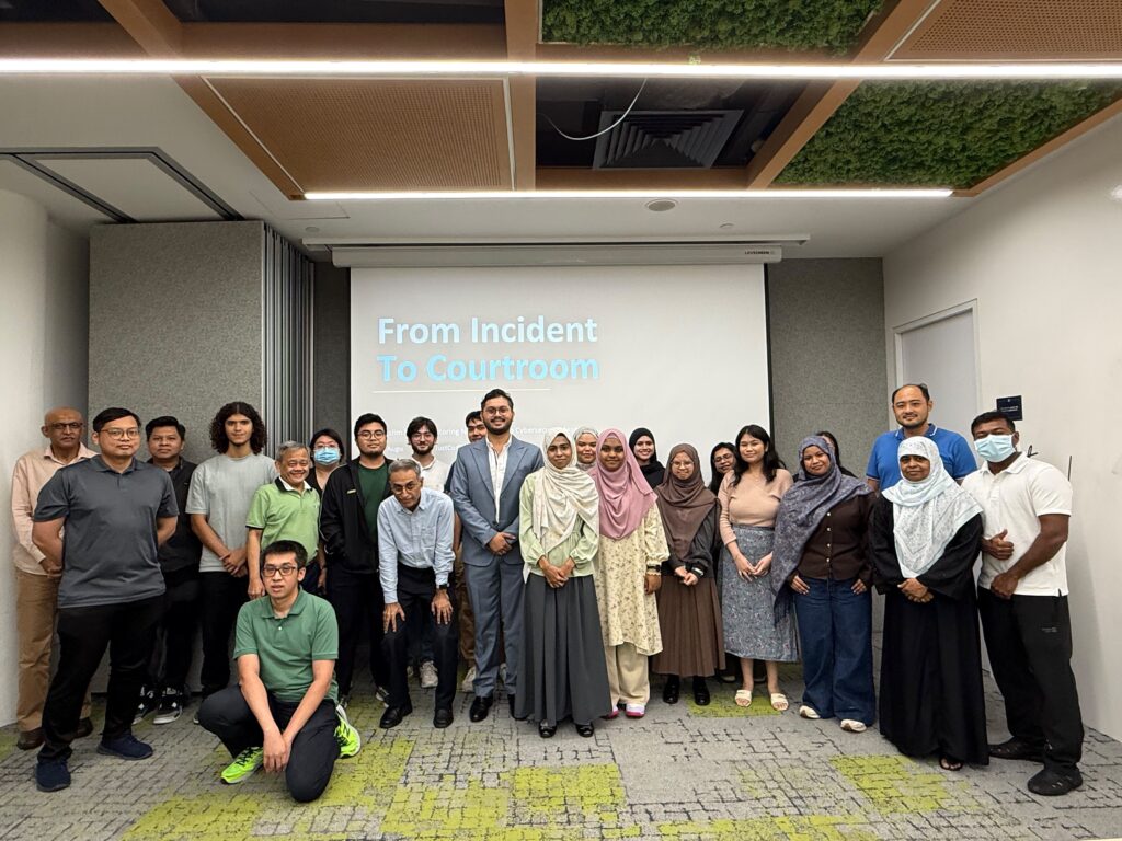 Photo from From Incident to Courtroom: A Workshop