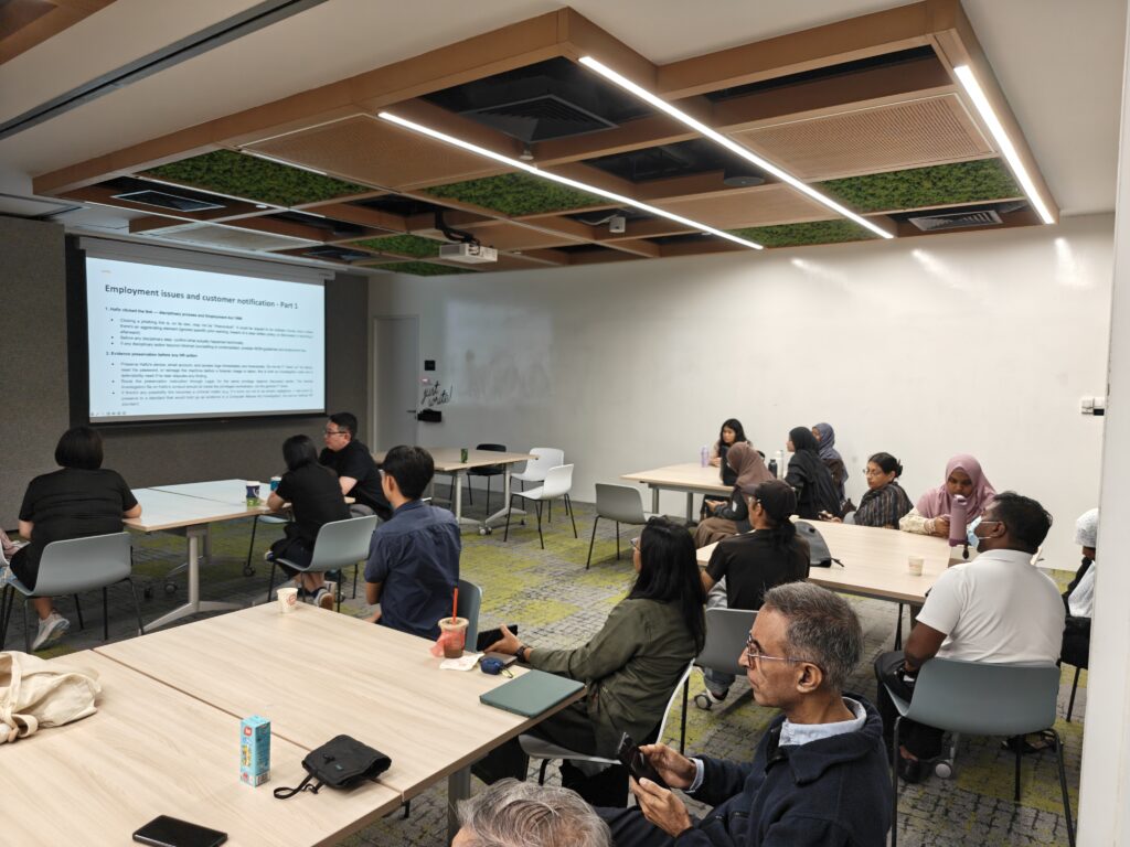 Photo from From Incident to Courtroom: A Workshop